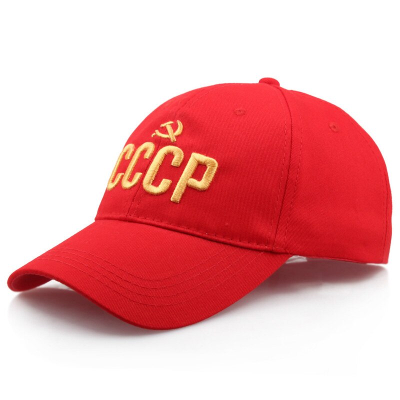 CCCP USSR Russia cap with embroidered inscriptions 100%cotton Baseball caps for