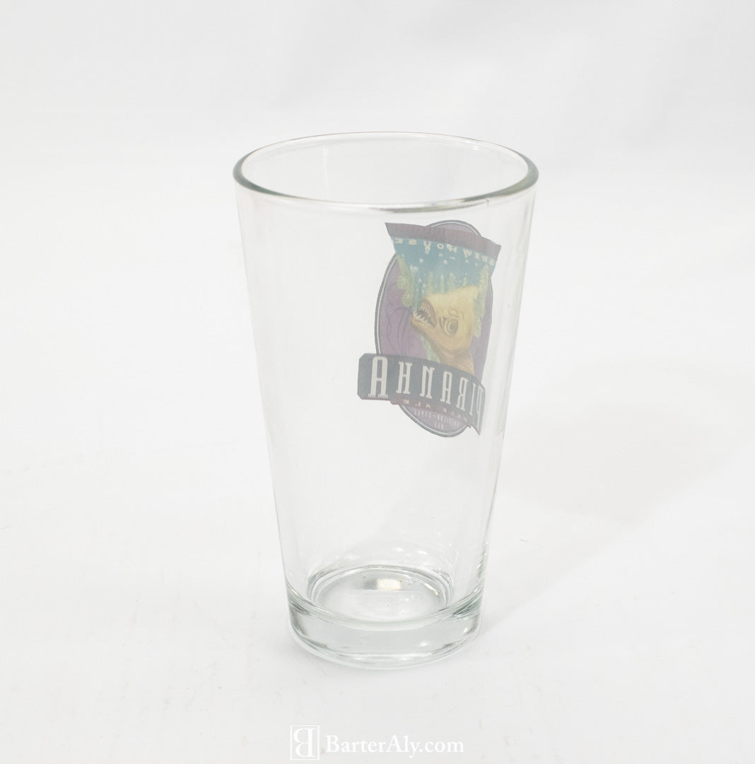 Piranha Pale Ale American Style Ale Glass Cup Beer Tumbler