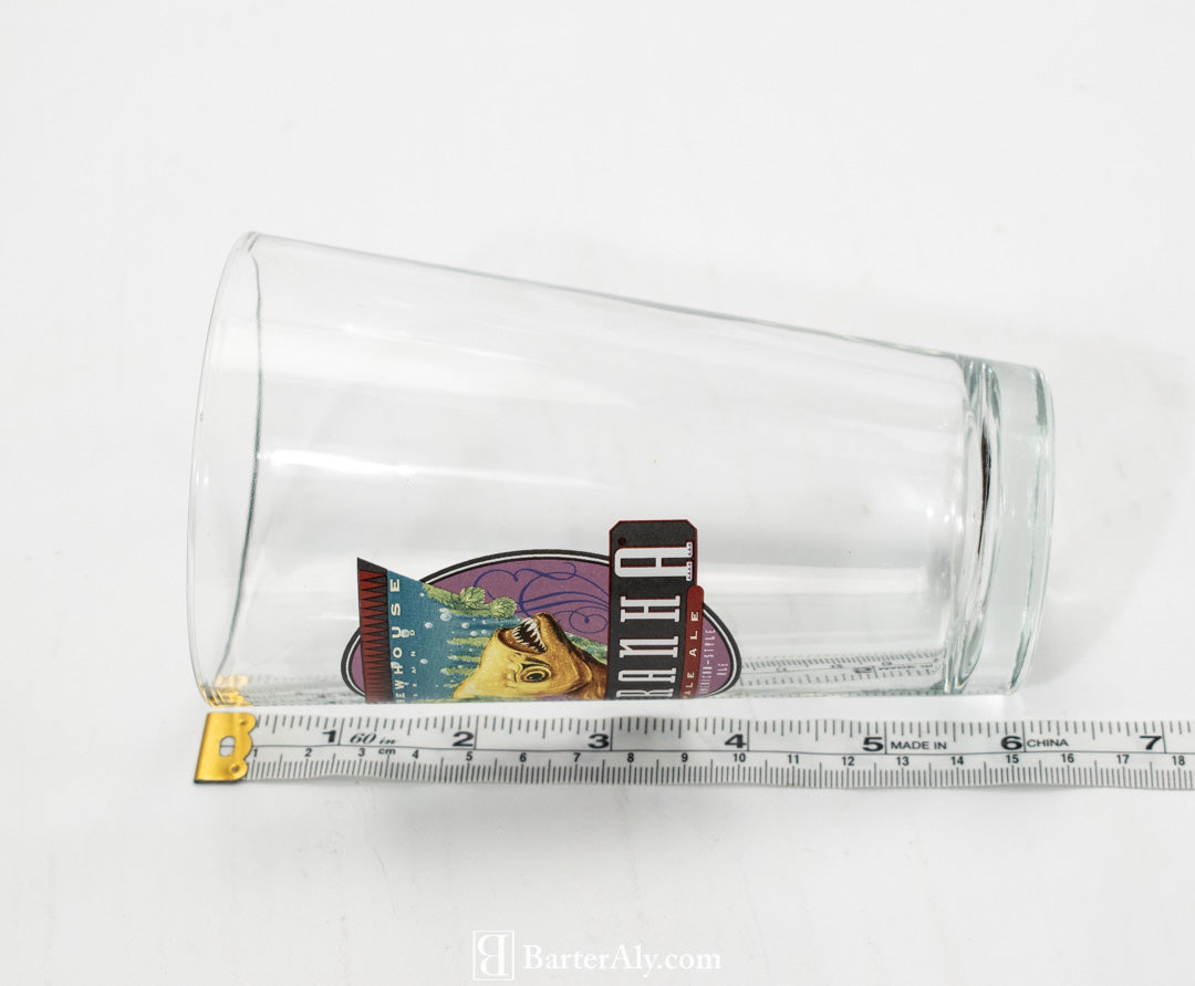 Piranha Pale Ale American Style Ale Glass Cup Beer Tumbler