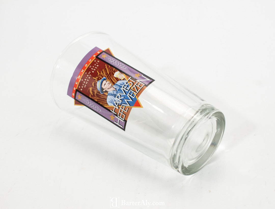 Harvest HefeWeizen Brew House Glass Tumbler Wheat Beer Brand Bavarian