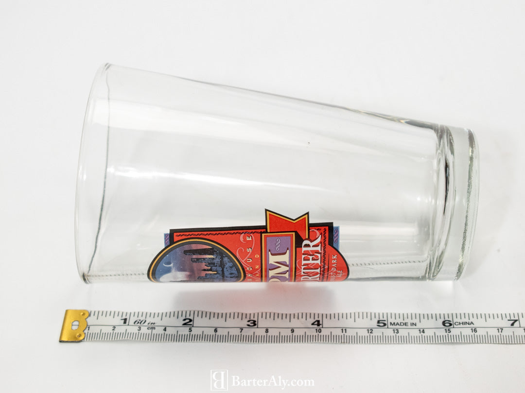 PM Porter Robust Dark Ale Brewhouse Brand PM Pint Glass Used