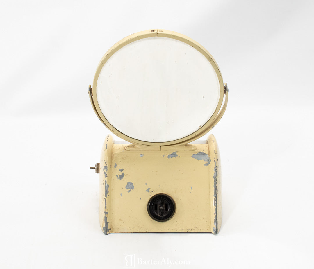 vintage vanity mirror Light Up Make Up Mirror Vintage USED BROKE Project Item