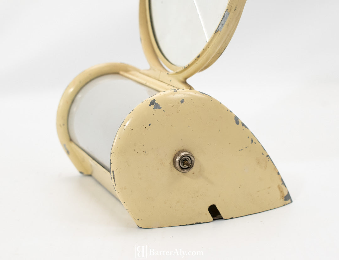 vintage vanity mirror Light Up Make Up Mirror Vintage USED BROKE Project Item