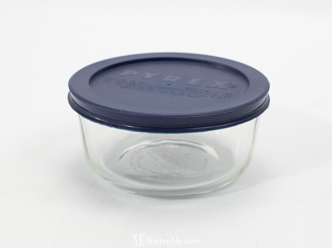 Pyrex Glass Container 2 cups 470 Mi 18 Used With lid