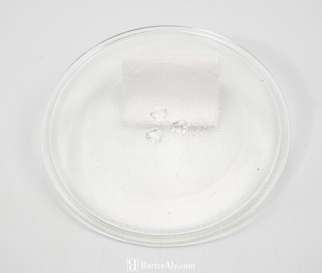 Microwave Replacement Glass Plate 10 Inches Y55 10 5/8 610