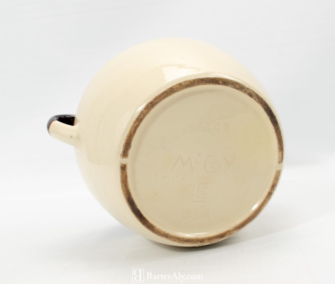 Mccoy 1243 USA Pottery used Clay Pot