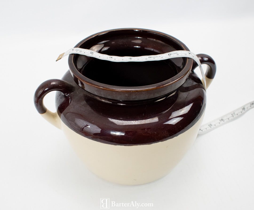 Mccoy 1243 USA Pottery used Clay Pot