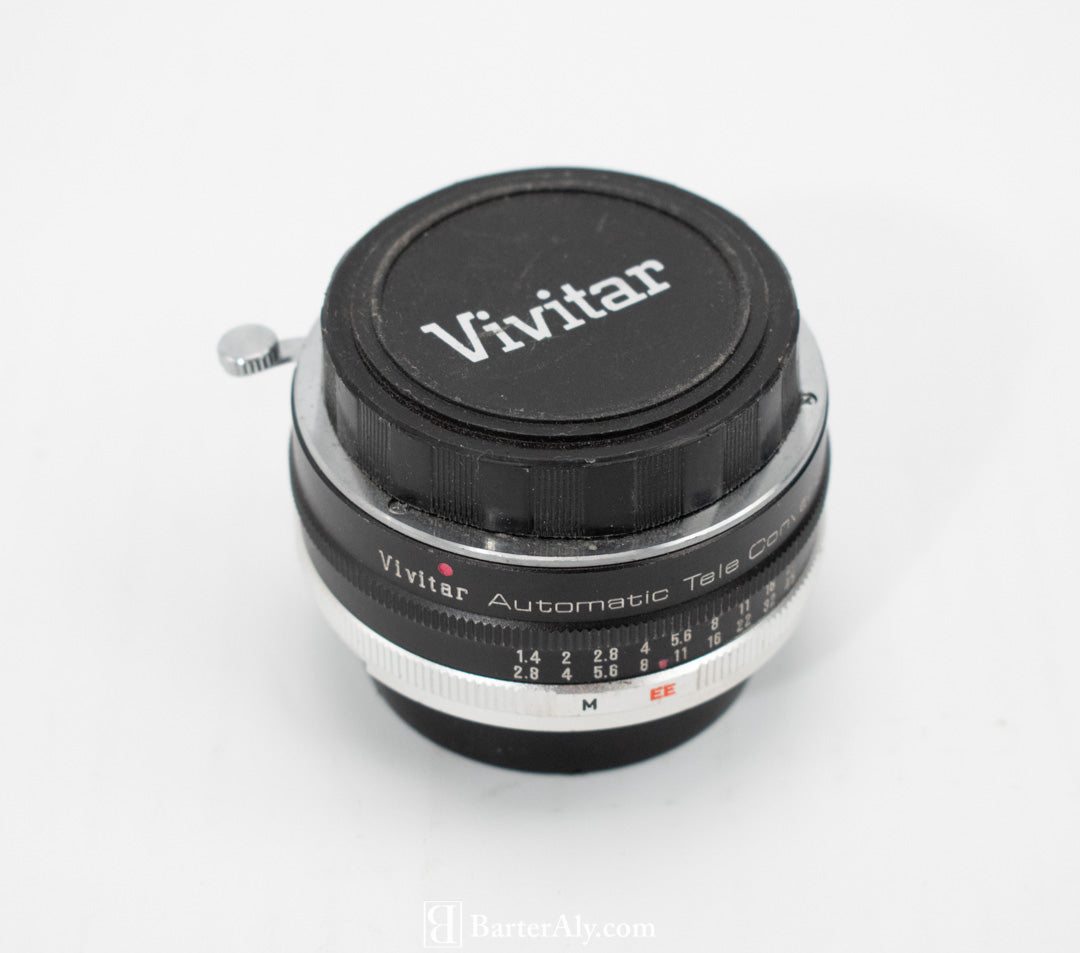 Vivitar Camera Lenz Used 2x-7 Automatic Tele Converter Untested