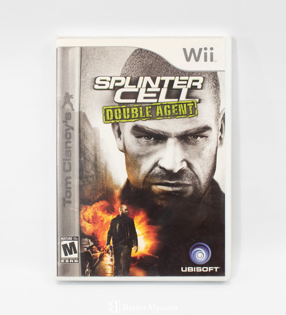 Splinter Cell Double Agent Wii Nintendo Video Game Used