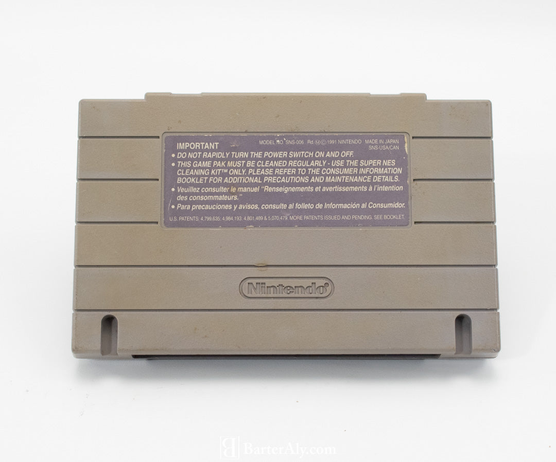 NCAA Basketball Super Nintendo Video Game Cartridge Used