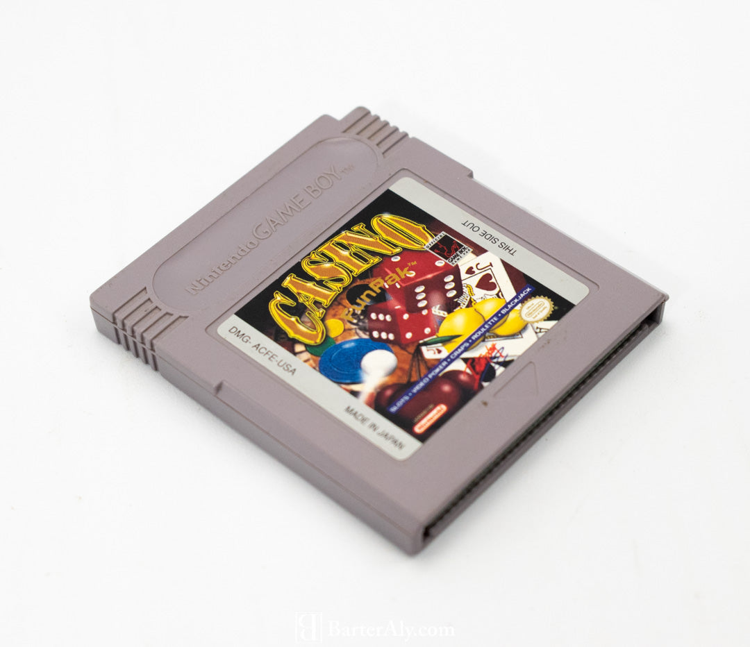 Casino Game Nintendo Game Boy Cartridge Used