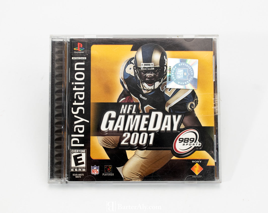 NFL Game Day 2001 989 Sports Sony Playstation one USED