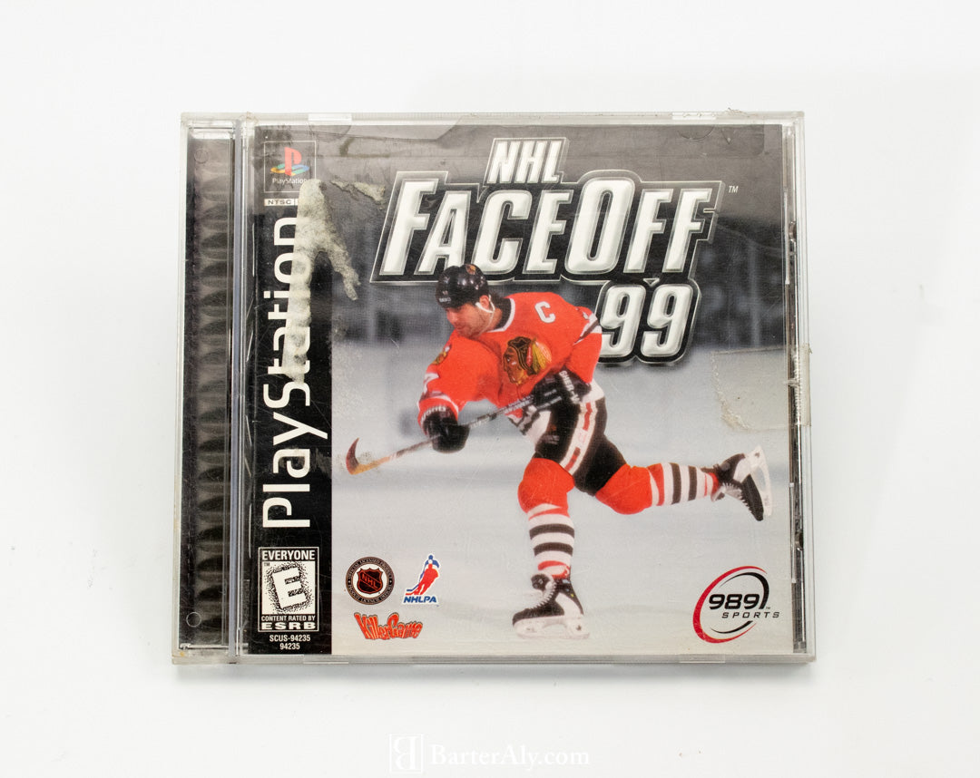 NHL Face Off 99 989 Sports Sony Playstation USED