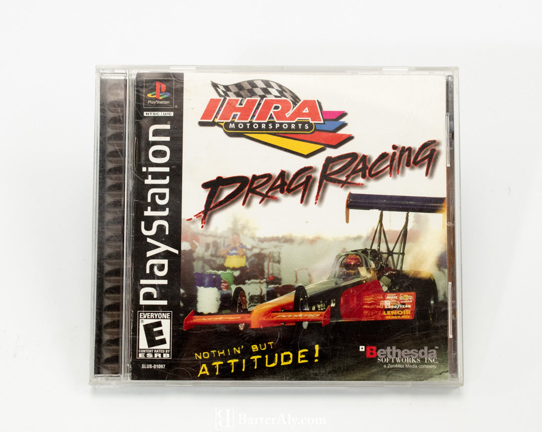 IHRA Motorsports Drag Racing Playstation Sony Used PS1