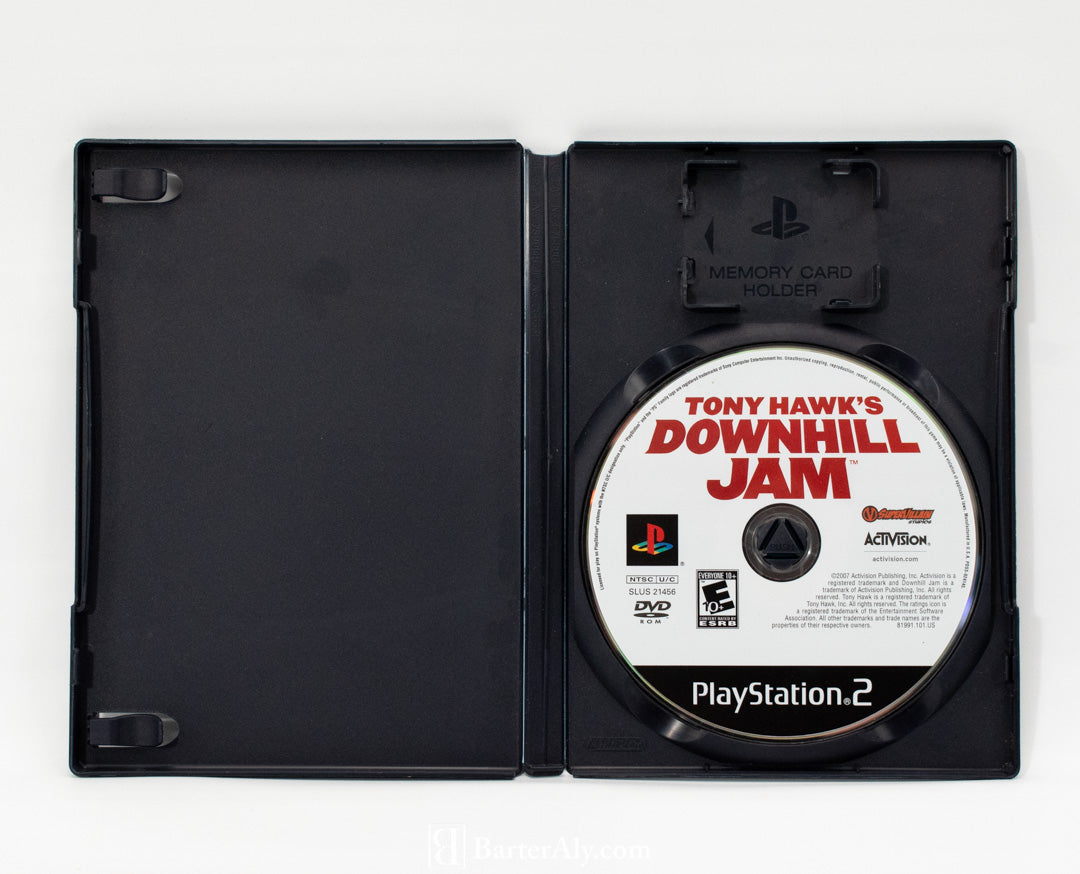 Sony Playstation 2 Video Game Tony Hawks Down Hill Jam USED