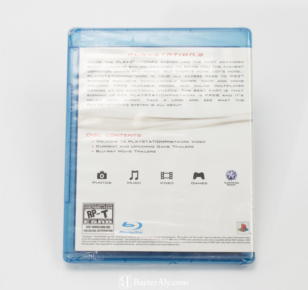 Sony Playstation 3 Video Game Playstation 3 Program Disc