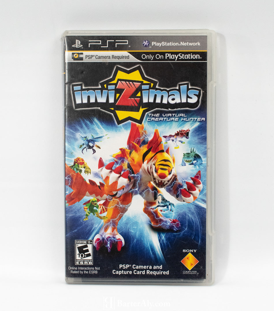 Invizimals PSP Game Used NOT For Resell