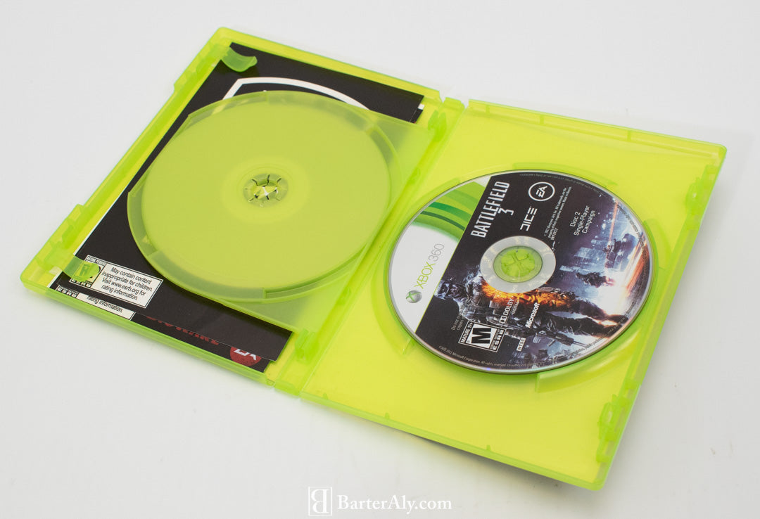 Xbox 360 Video Game Battle Field 3 USED (Disc 1 & 2)