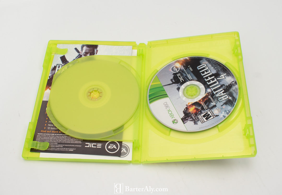 Xbox 360 Video Game Battle Field Bad Company 4 EA Games Disc 1 & 2