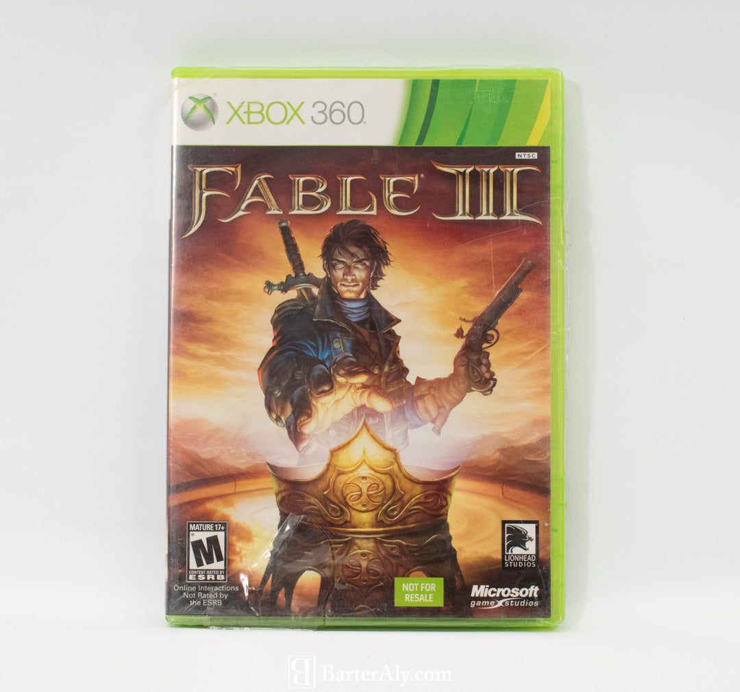 Xbox 360 Video Game Fable 3 Game USED Not for Resale