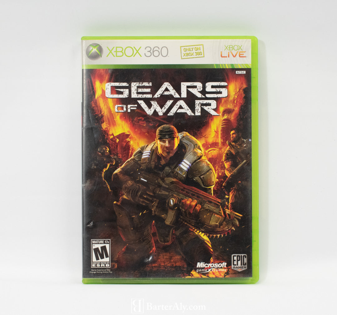 Xbox 360 Video Game Gears of war Used Microsoft