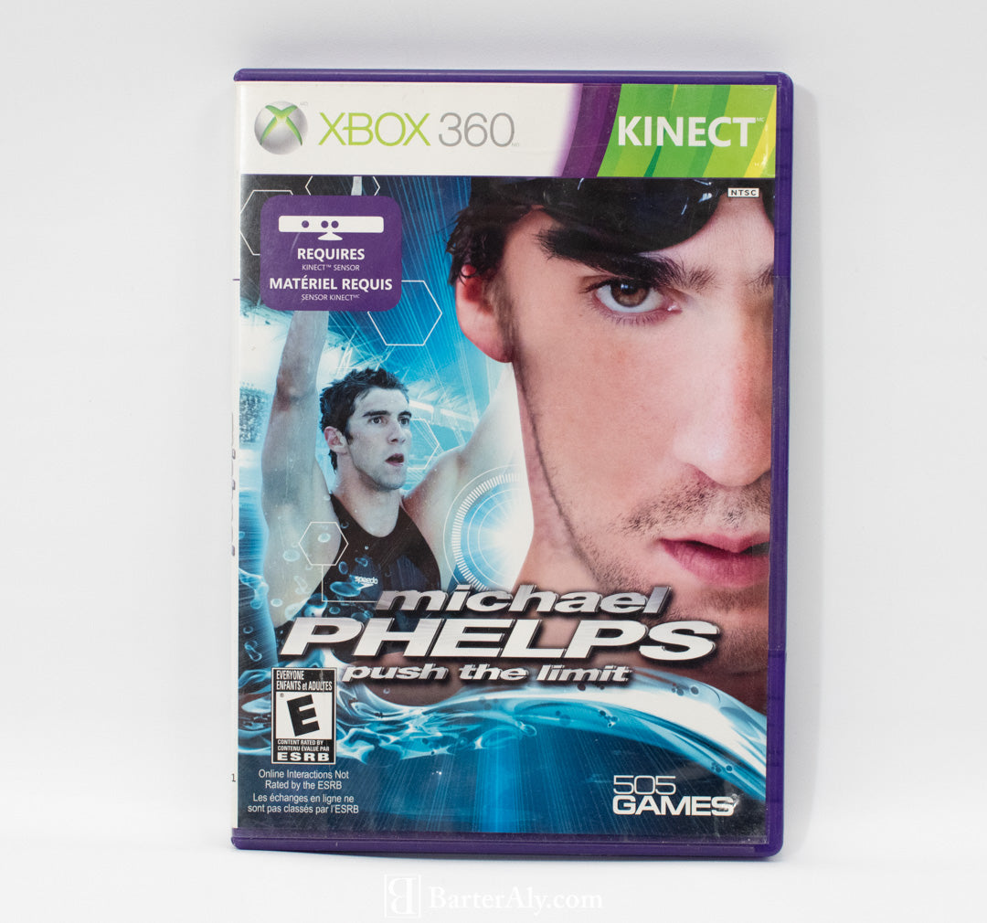 Xbox 360 Video Game Michael Phelps Push the limit USED