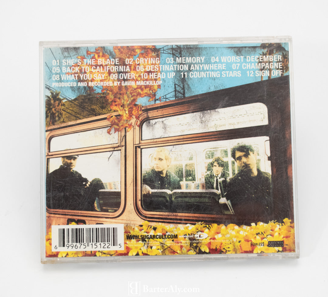 Sugarcult Palm Trees and power lines CD Used