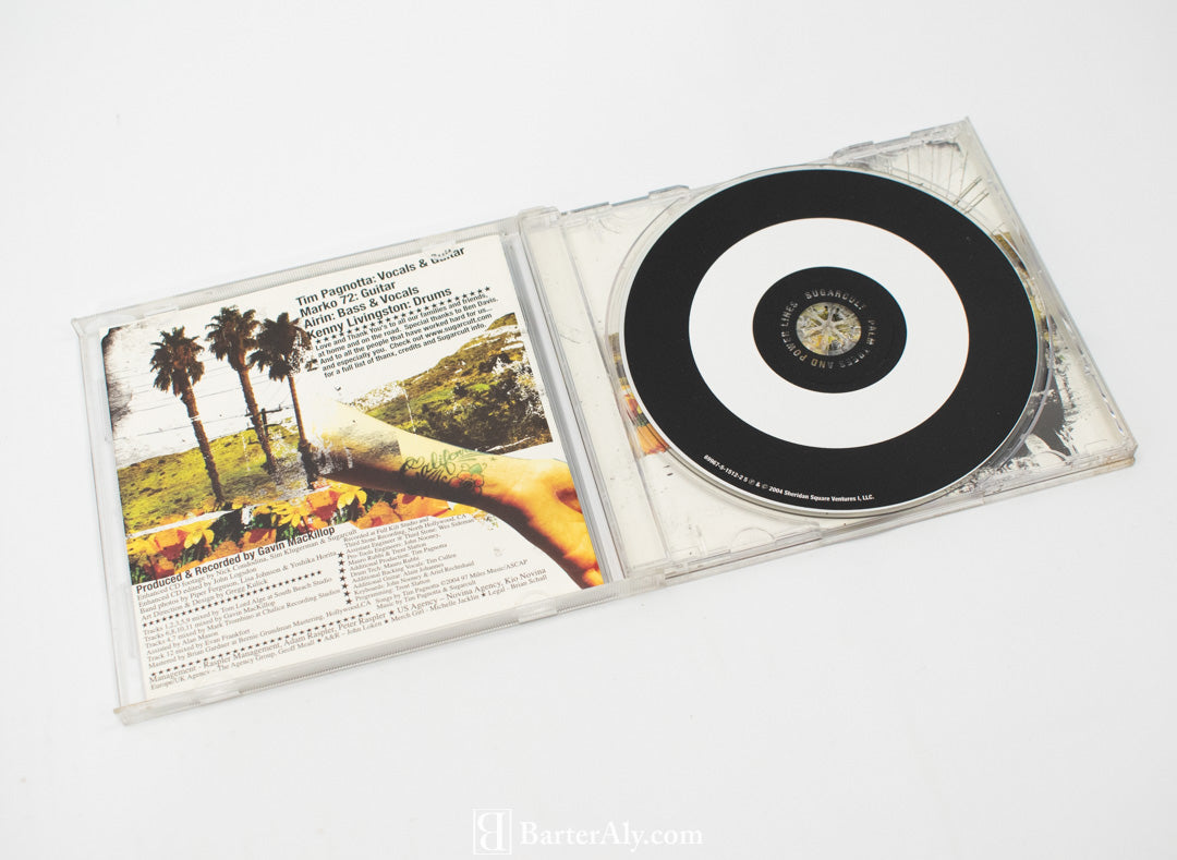 Sugarcult Palm Trees and power lines CD Used