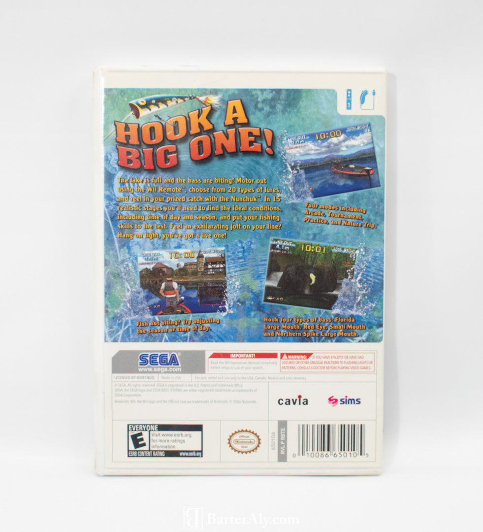 Sega Bass Fishing Wii Used Nintendo Video Game