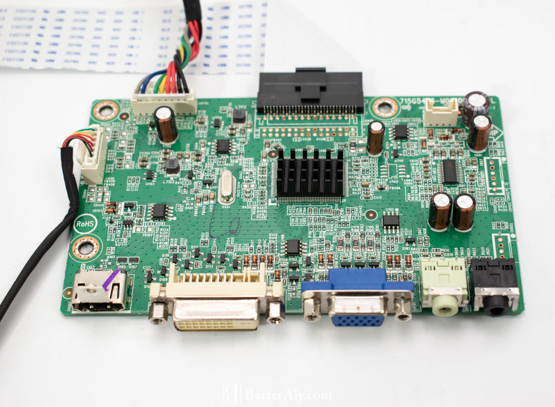 HP HP27SV / HSTND-9091-L Monitor Speakers Cable Button Board Power Board
