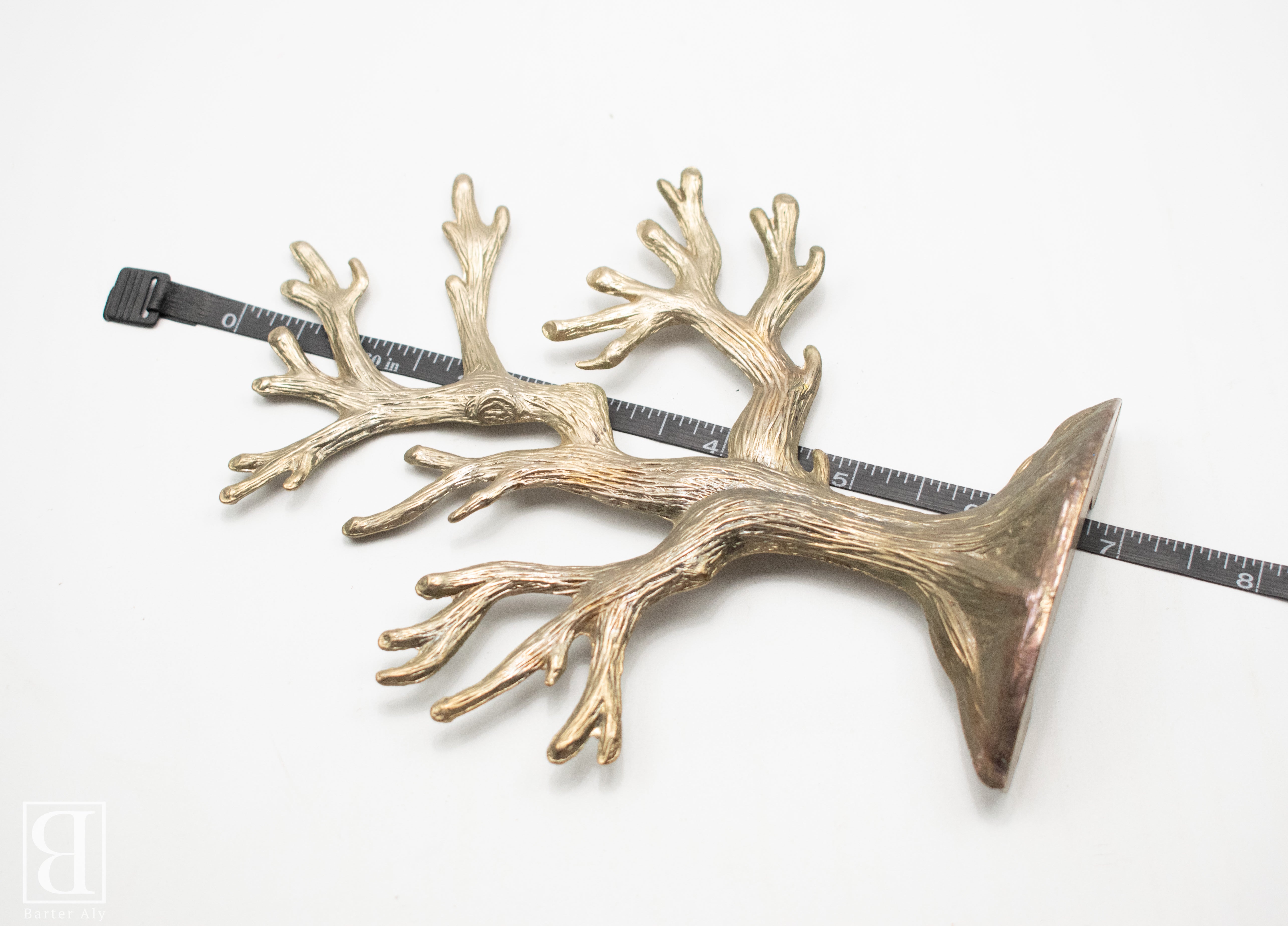 Metal Tree 7 inch Home Decor Decretive Display Tree Gold Silver Used Holiday Christmas