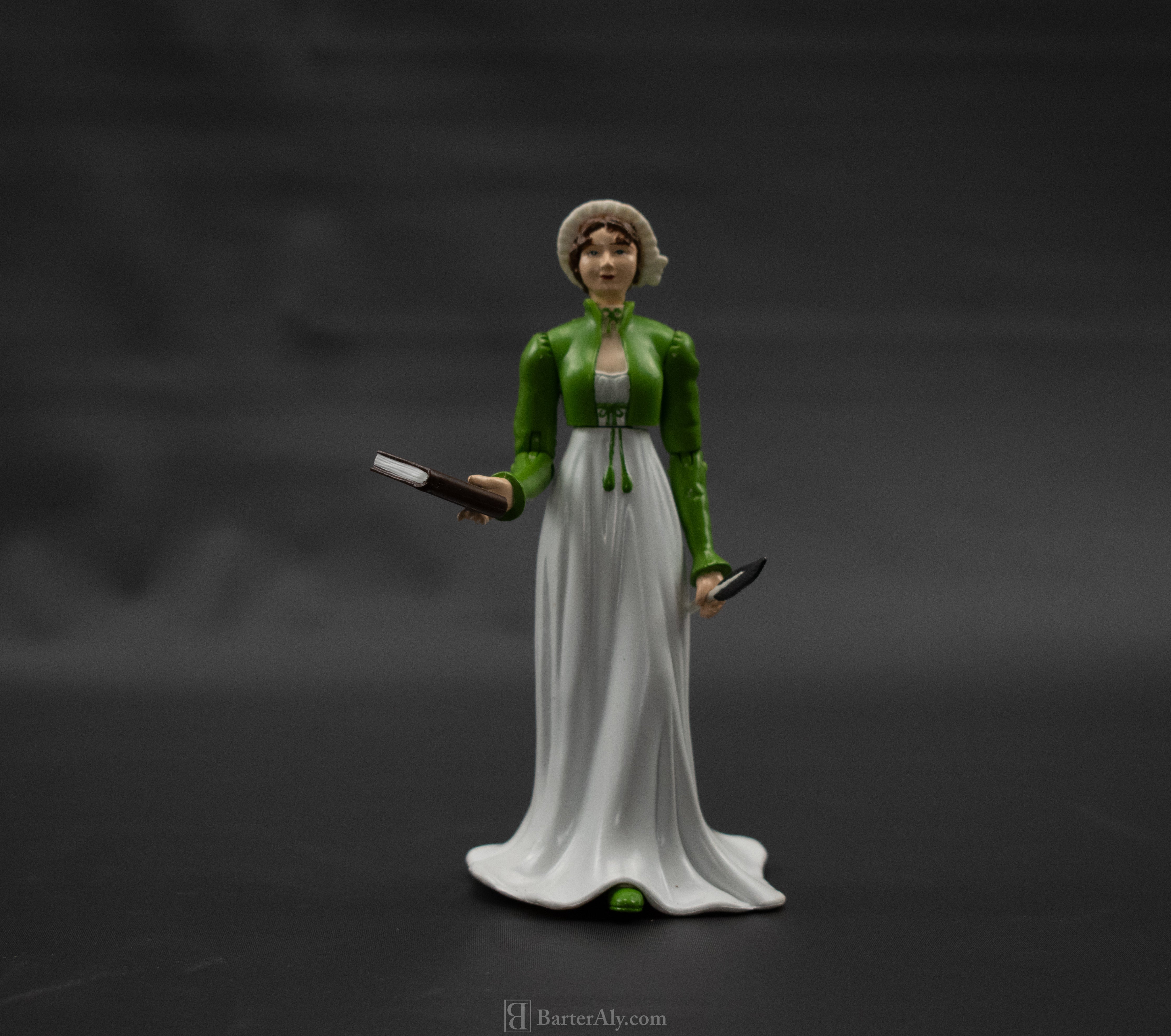 Jane Austen Action Figure Quill desk and writing pen Action Figure 2005 Accoutrements