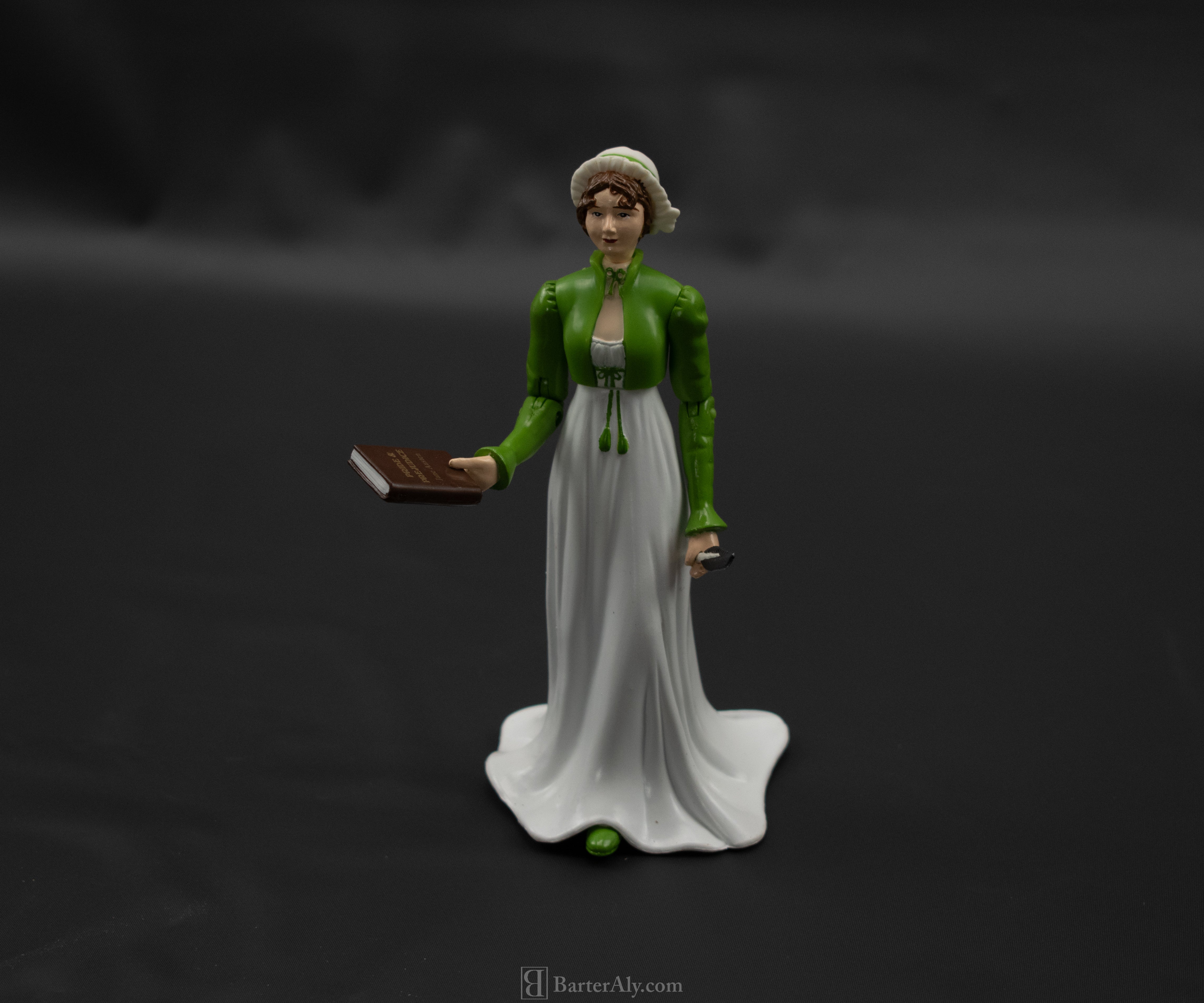 Jane Austen Action Figure Quill desk and writing pen Action Figure 2005 Accoutrements