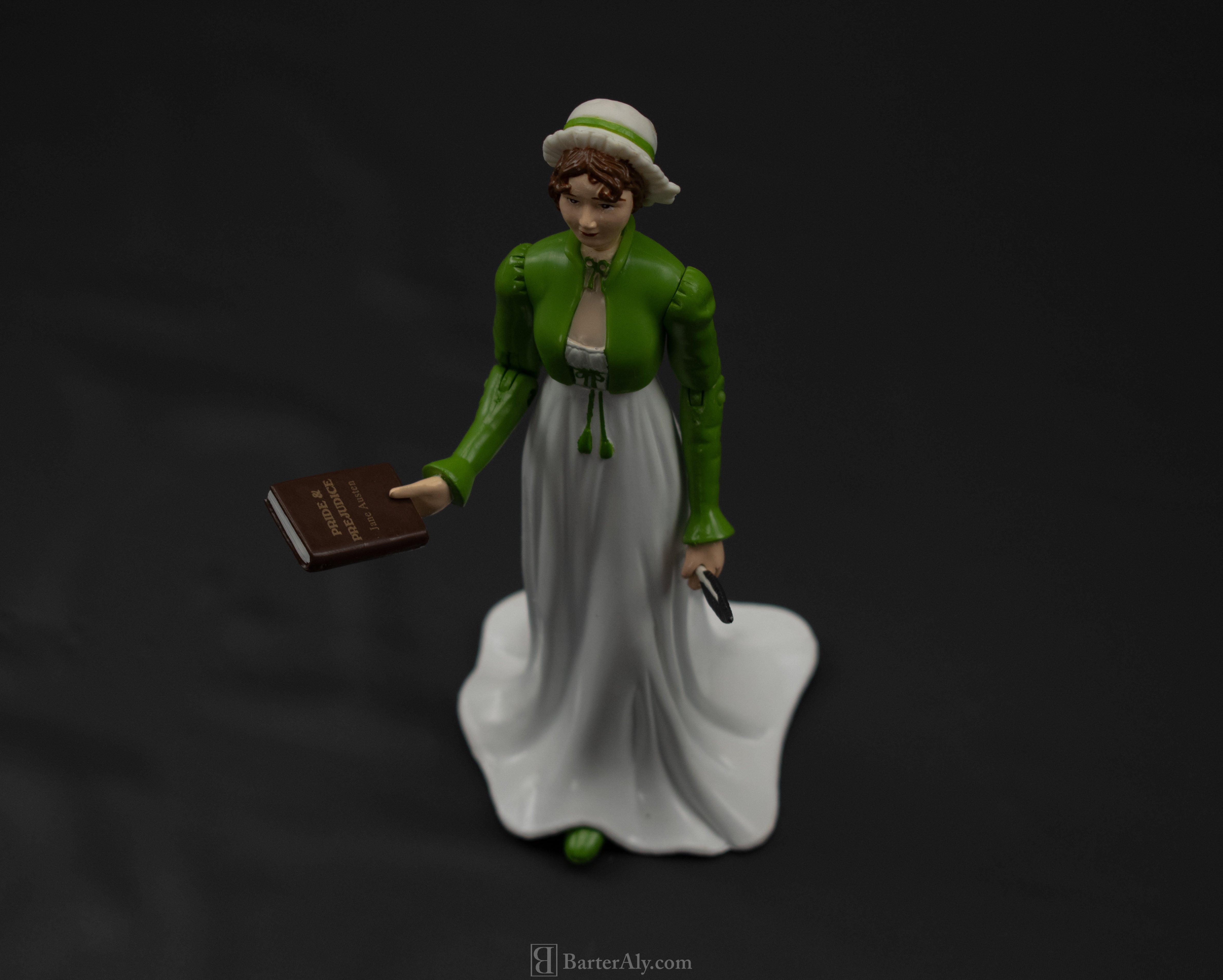 Jane Austen Action Figure Quill desk and writing pen Action Figure 2005 Accoutrements