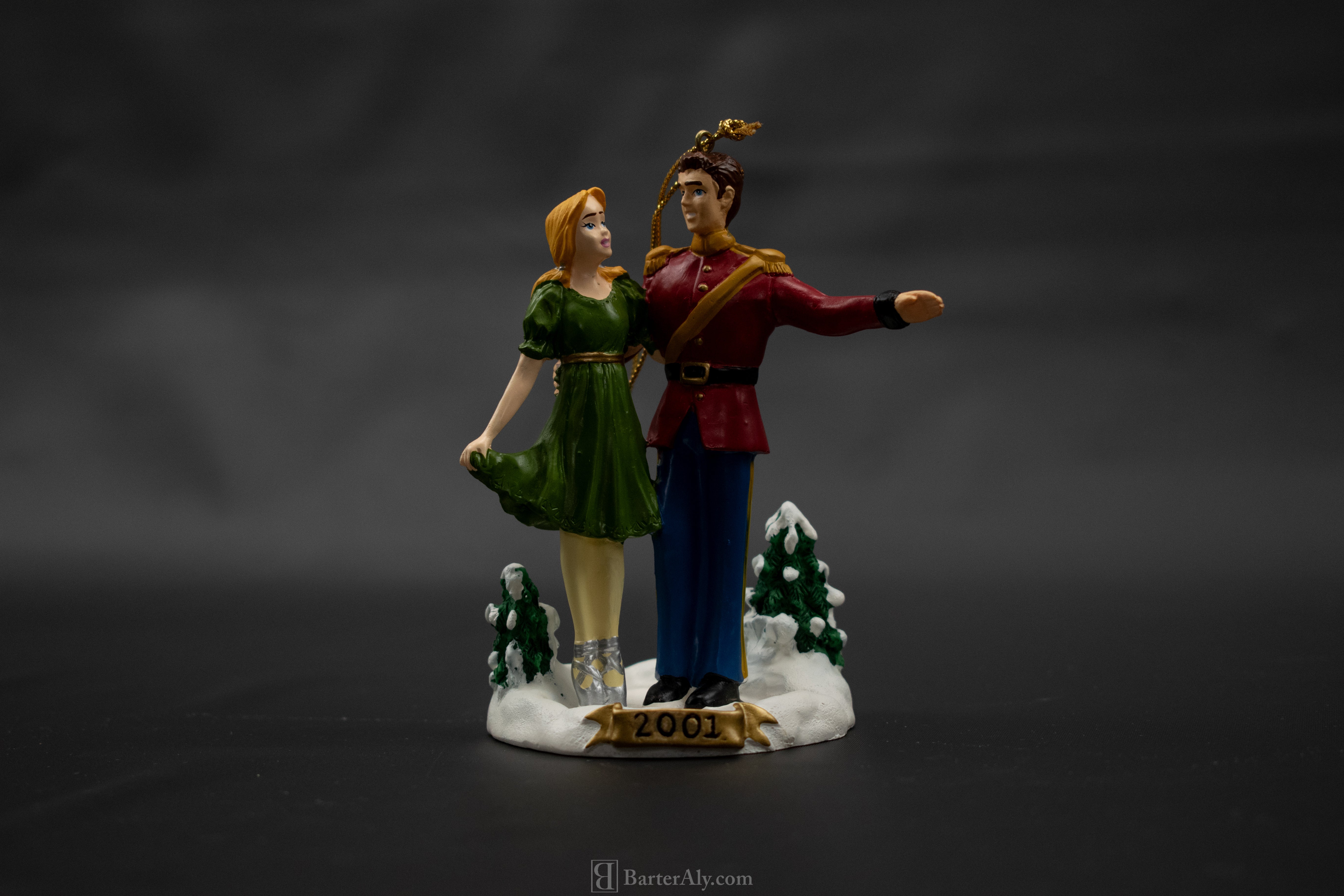 Clara and the Prince The Nutcracker 2001 Limited edition CSV Pharmacy Christmas