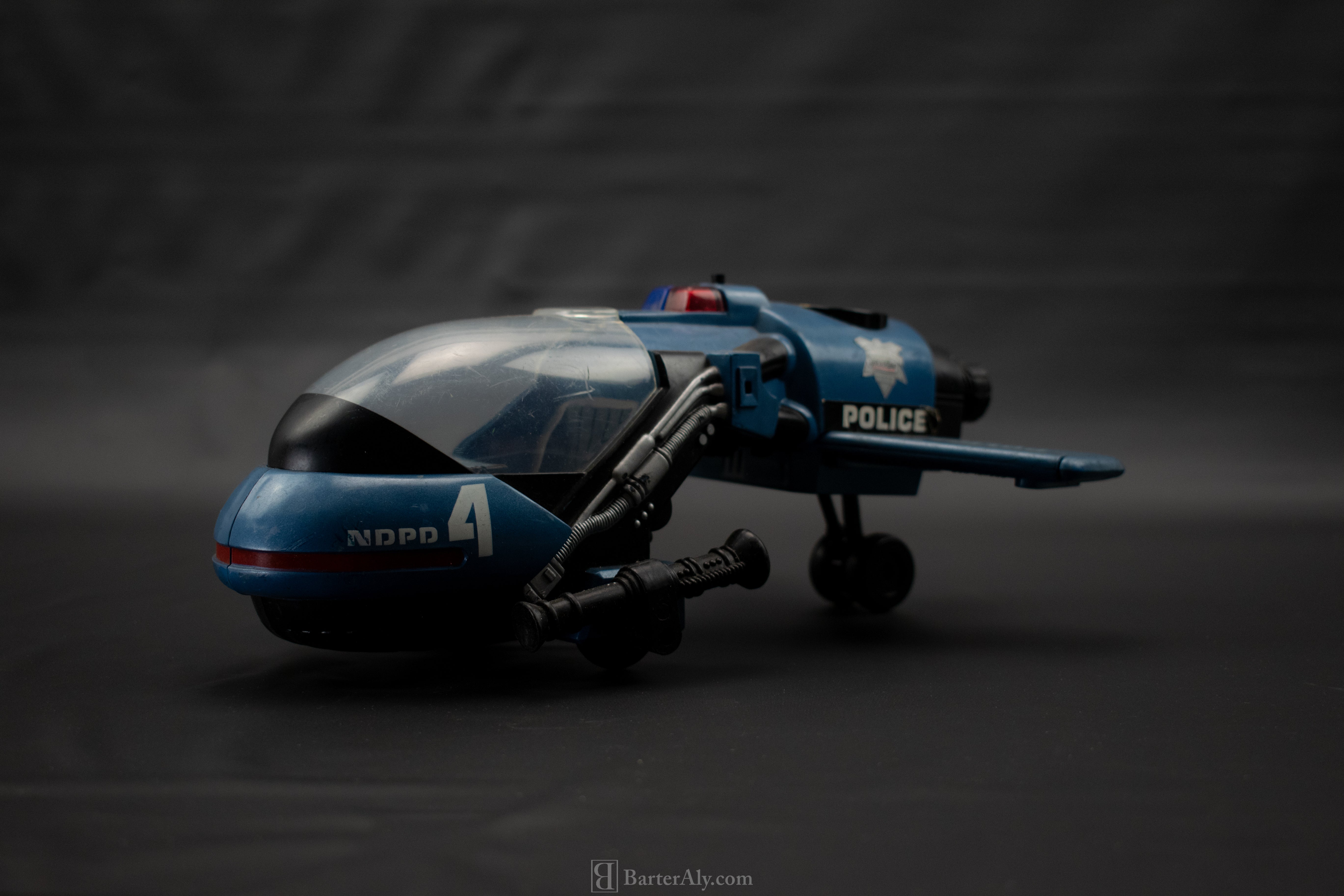 Vintage Robocop Alpha Commando Robo Jet Toy Island 1998 Action Figure Vehicle Used
