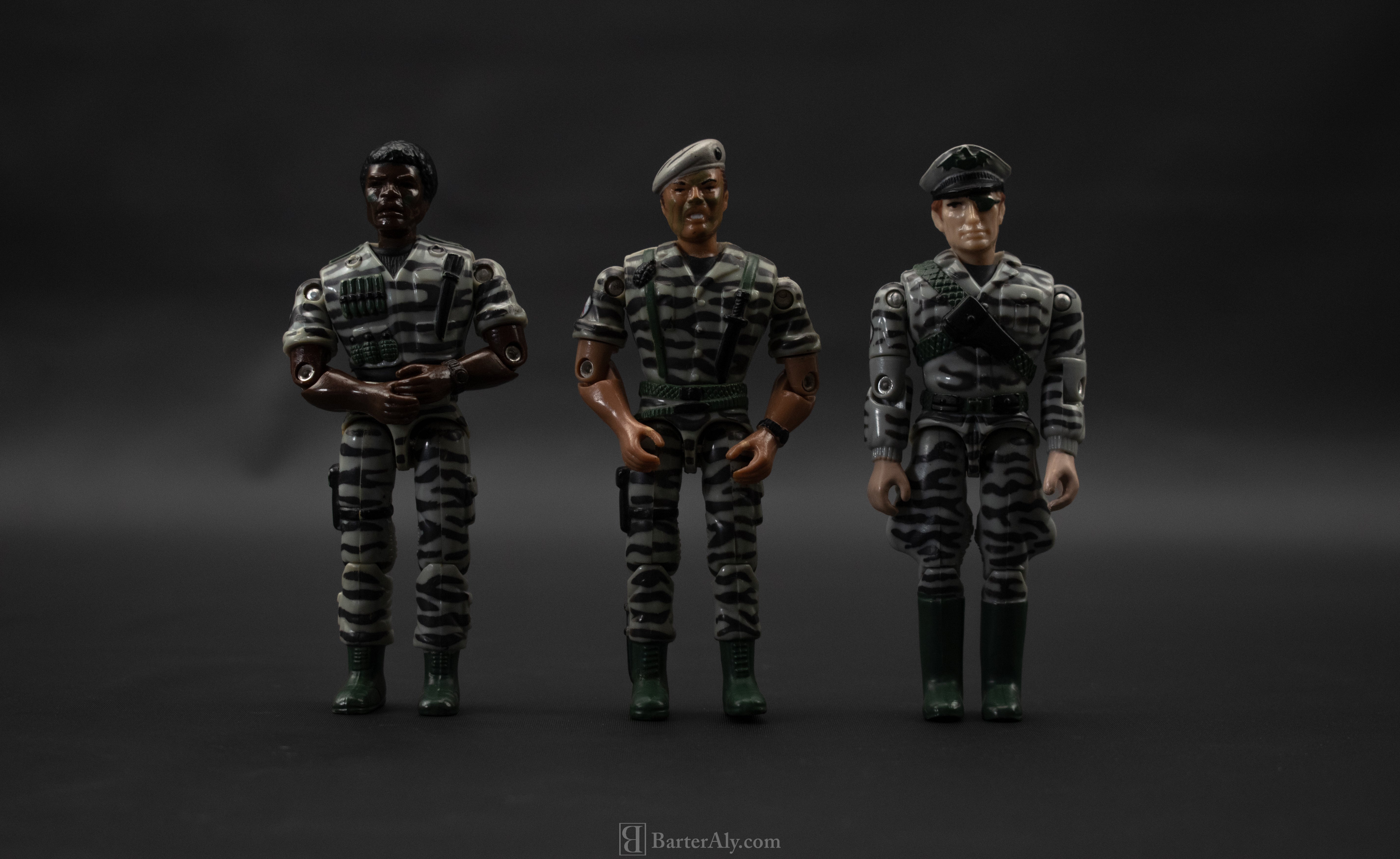 Lenard Corps Action Figure Set 3 with Glider Used