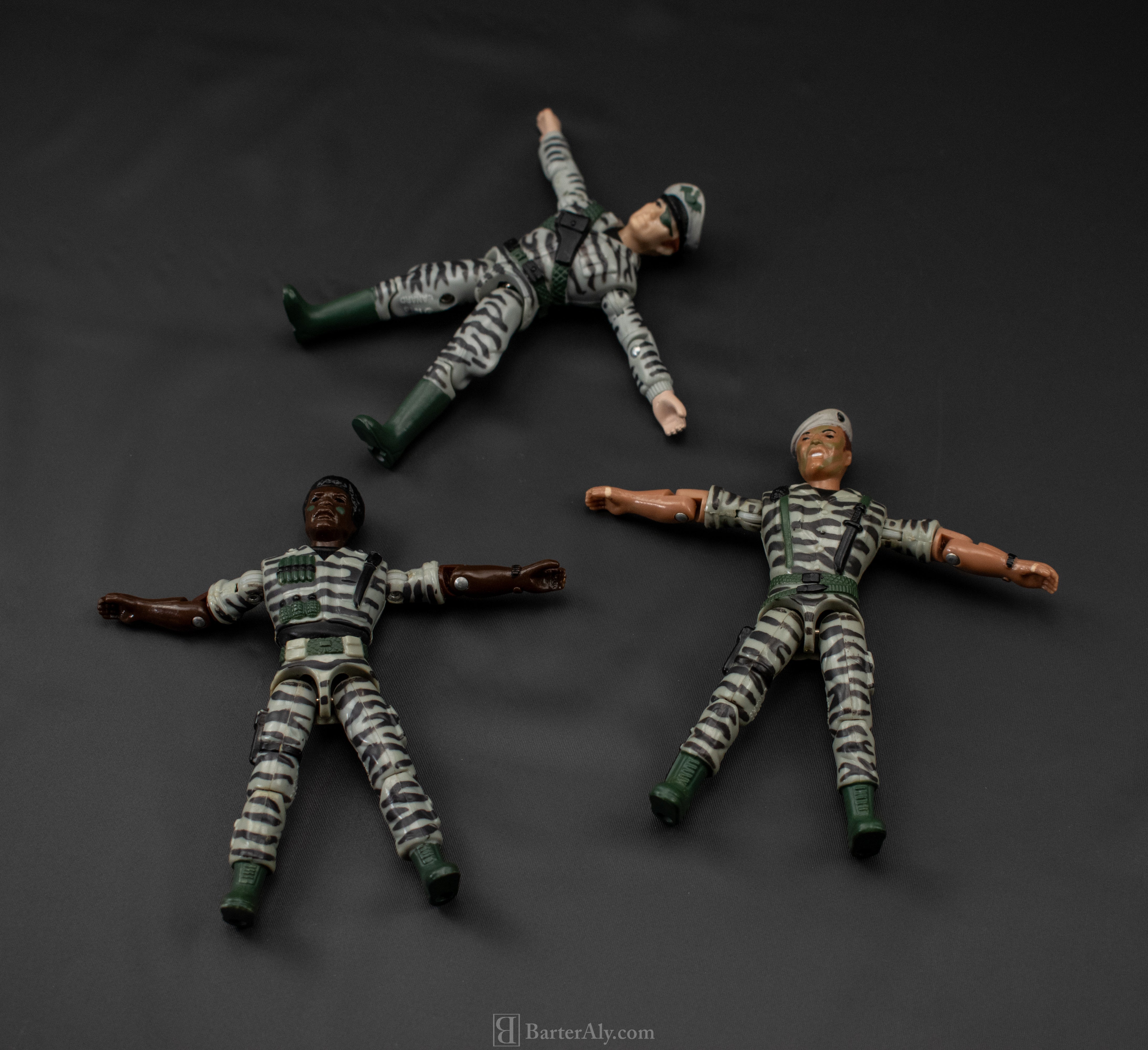 Lenard Corps Action Figure Set 3 with Glider Used
