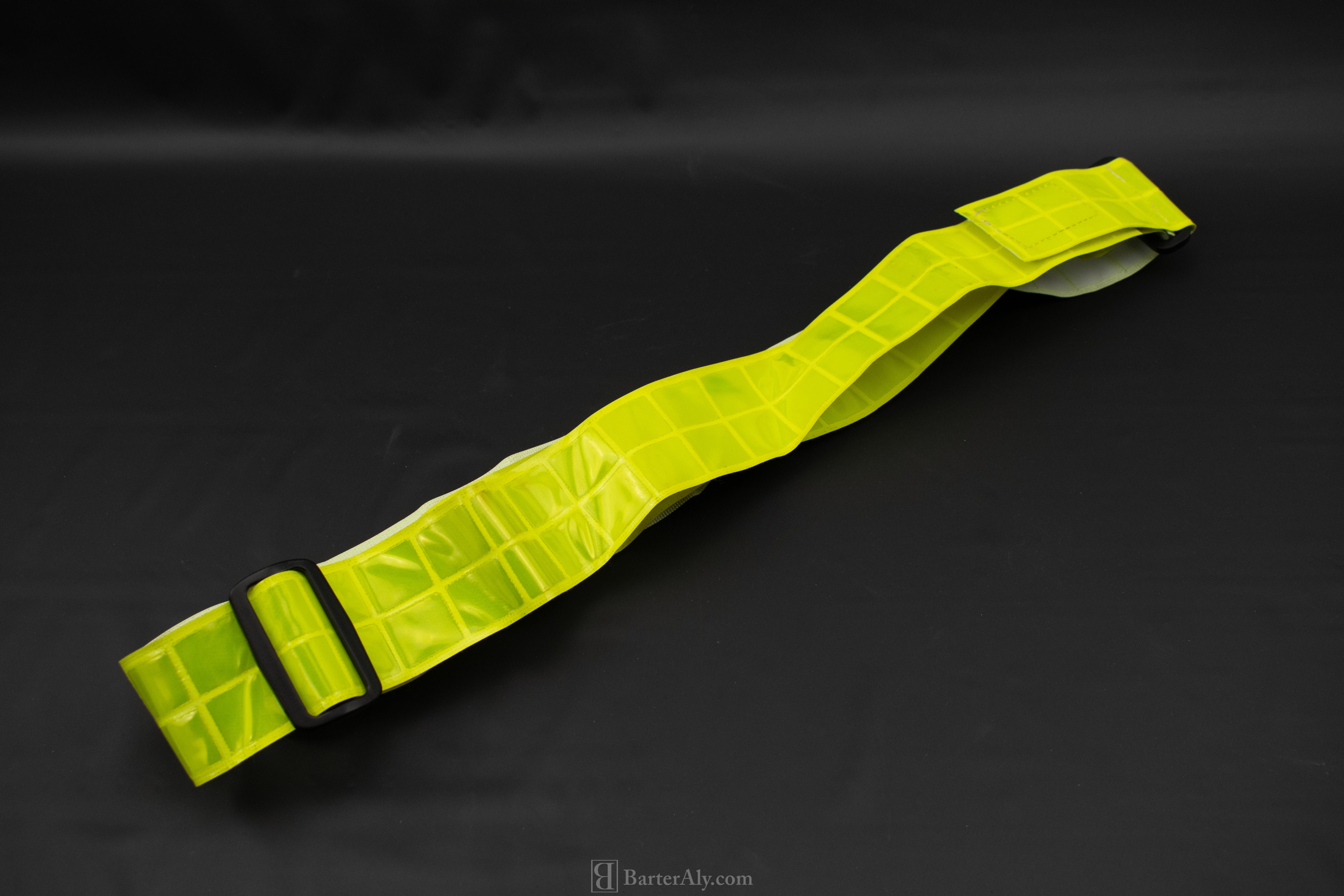 Reflective Safety Belt Yellow Neon Used PT Belt Workout Adjustable