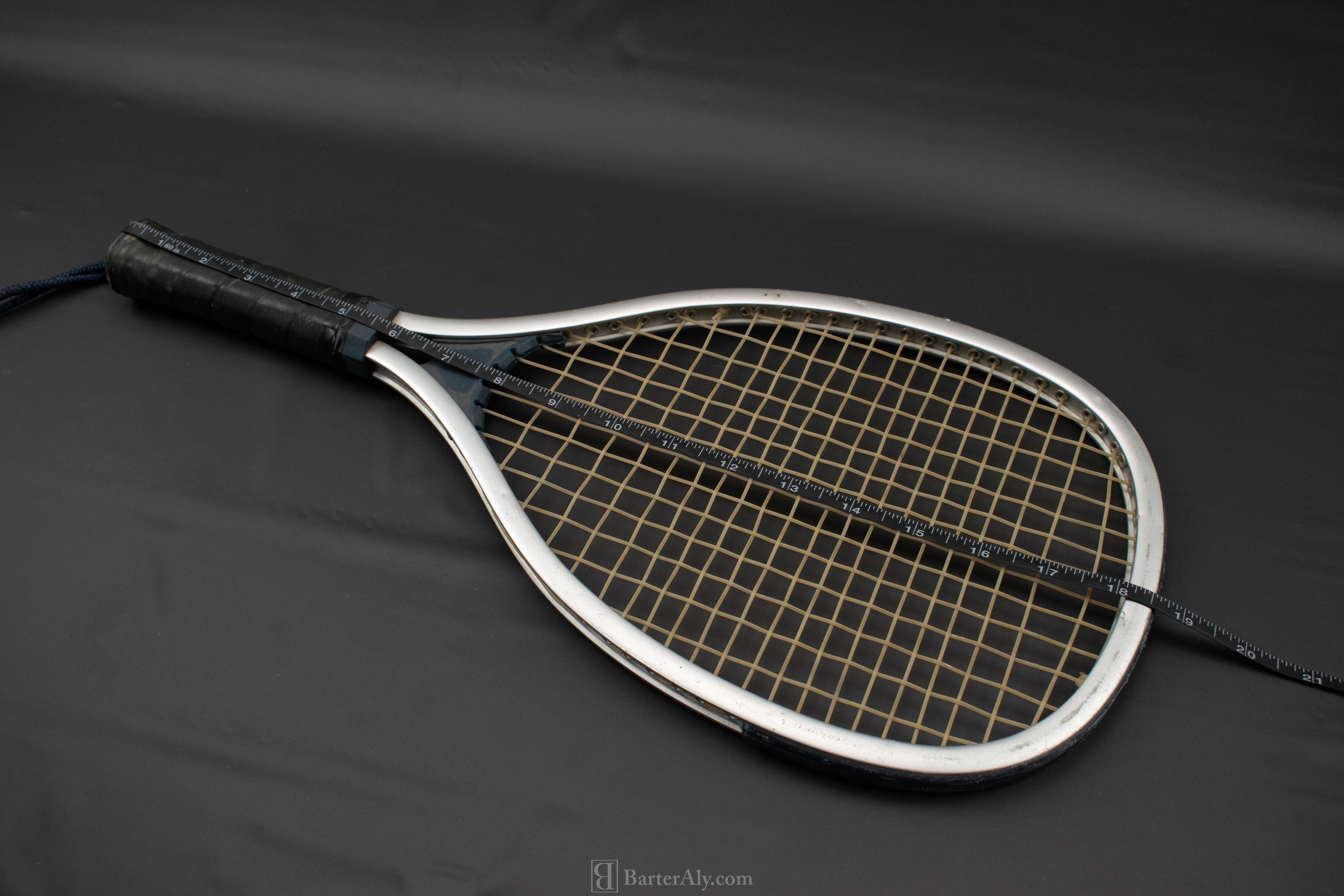 USTIN Hills Racquet Club 3 7/8 Used Vintage Racket