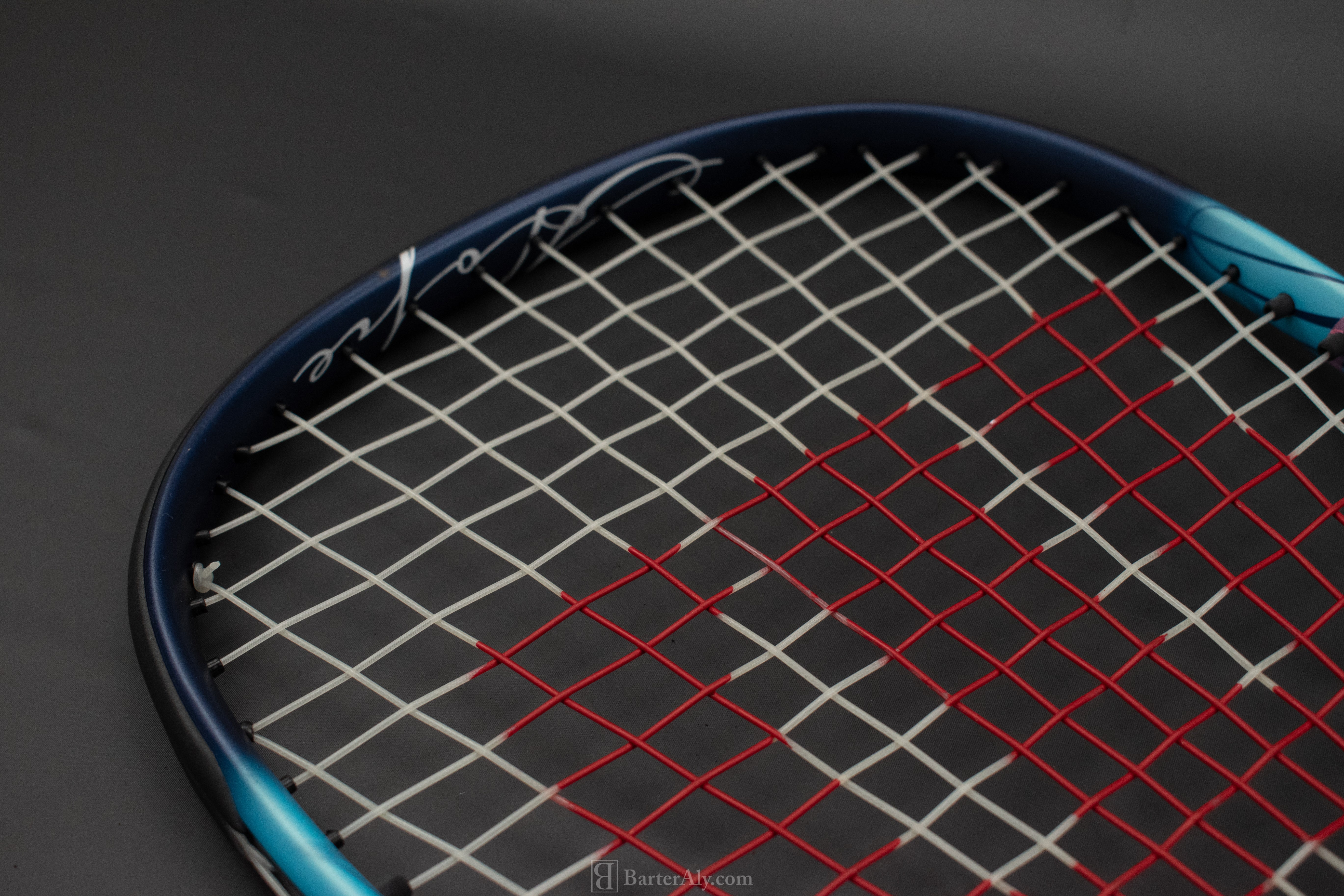 Wilson Titanium Women's Hope Tennis Racket Blue Breast Cancer 3 7/8 Grip XS Wit