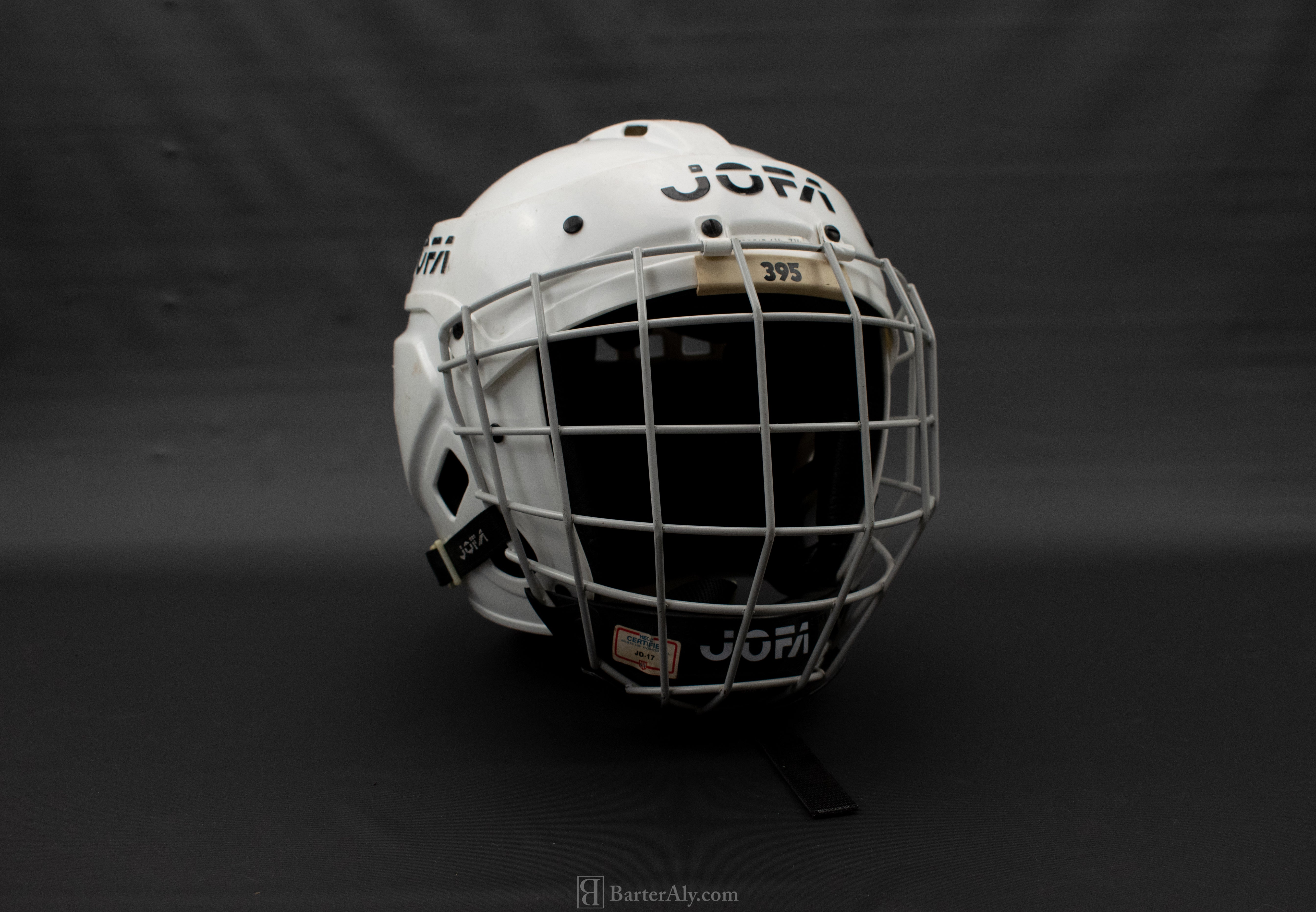 Hockey Helmet 395 Jr 6 1/2 - 7 1/4 White Hockey Protective Full Face 55-62
