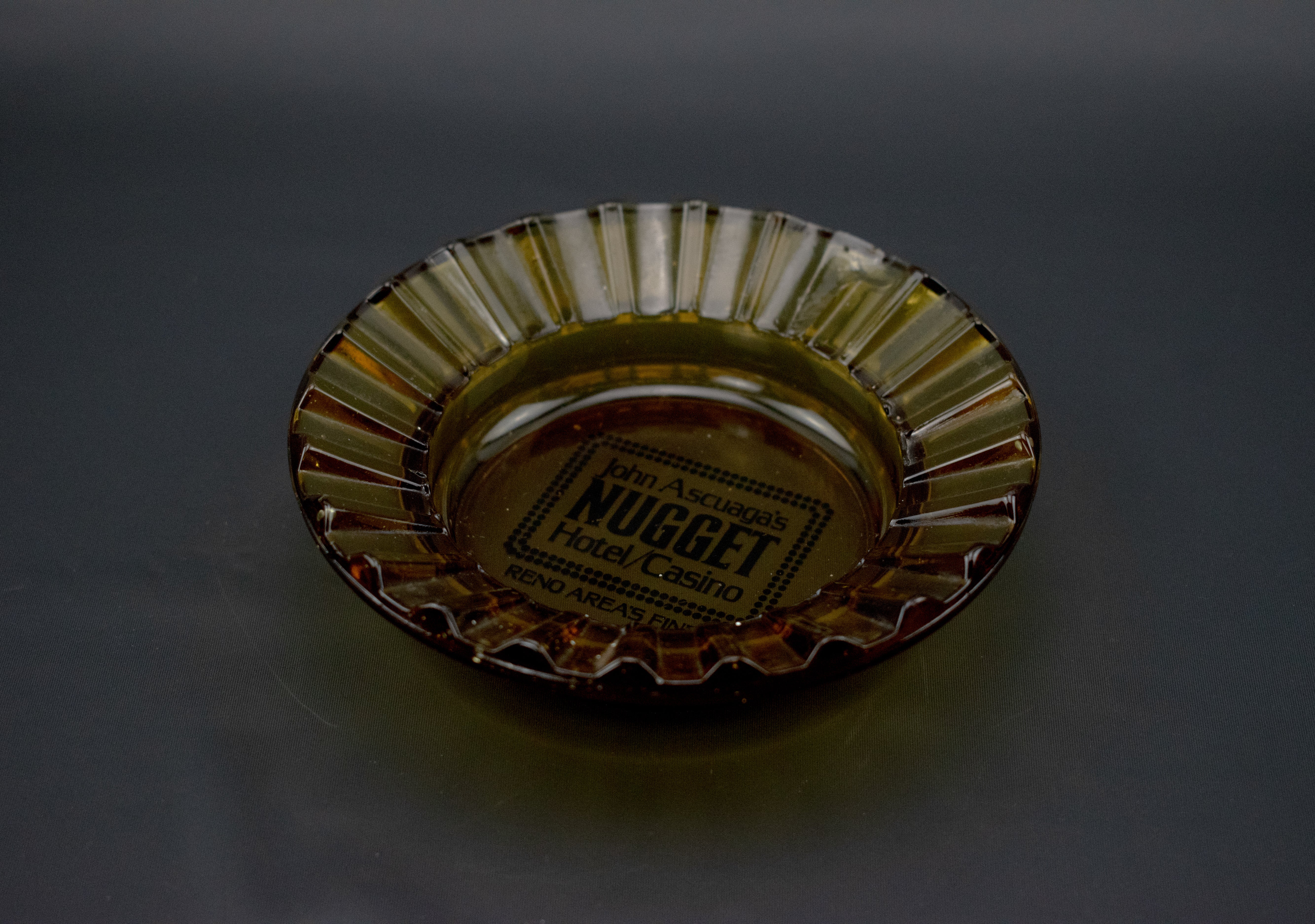 Nugget Hotel Vintage Ashtray Used Casino Ashtray John used