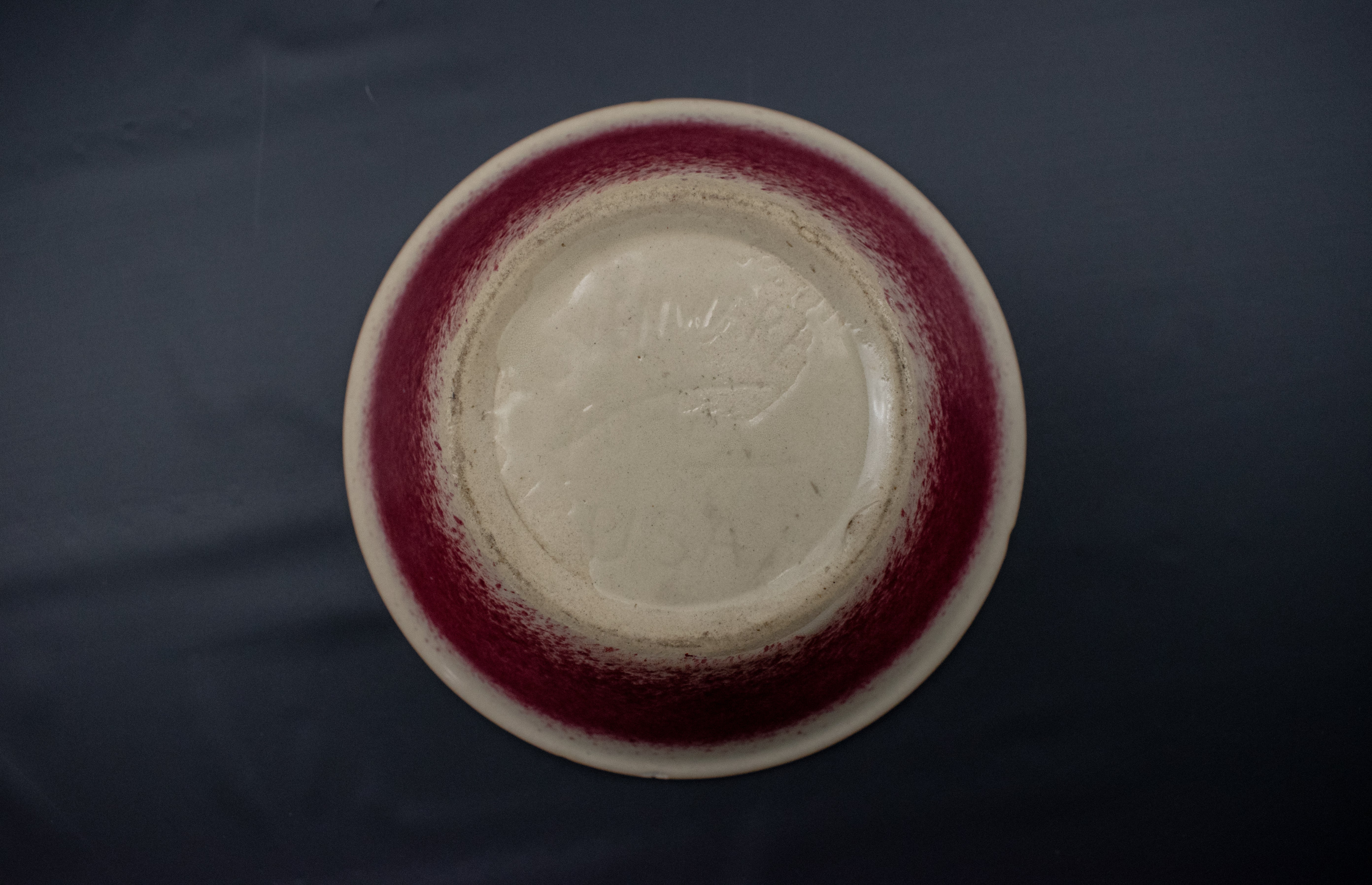 Ashtray Bowl Dancing Gypsy Ceramic Ash Bowl Used Vintage