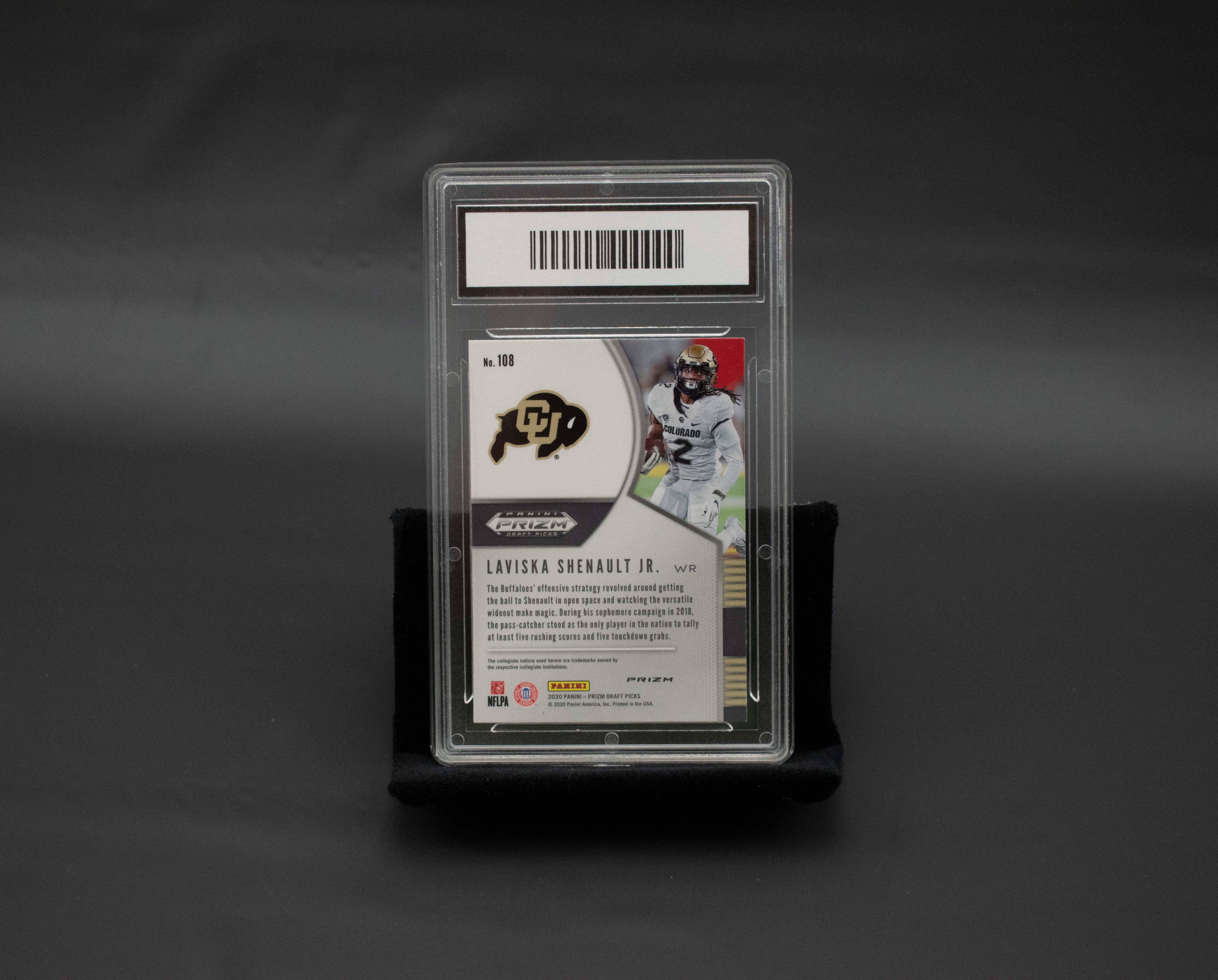 Laviska Shenault Jr. 2020 Prizm Draft Picks #108 Red Prizm Rookie Graded