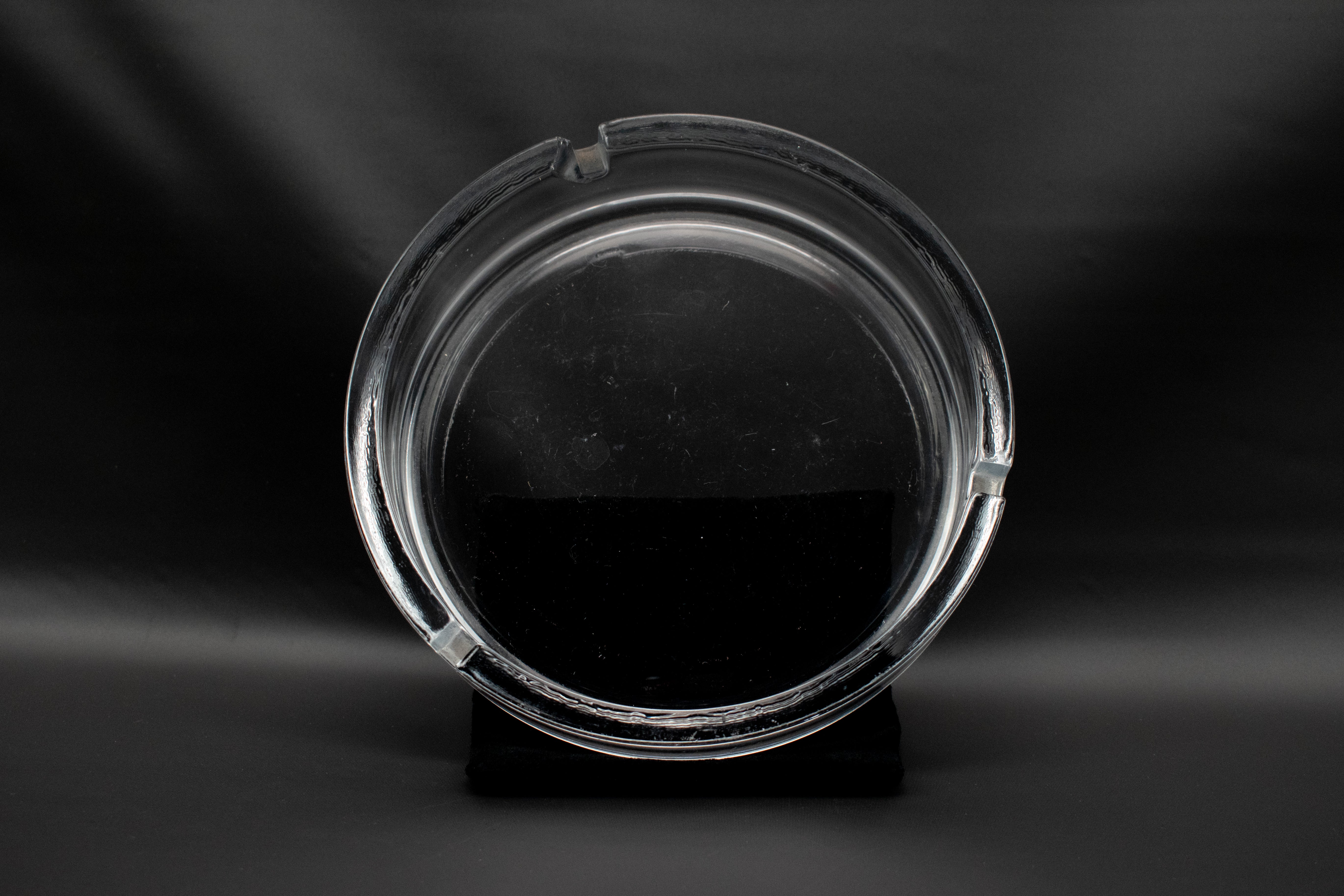 Clear Ashtray 6inch Used Table Ashtray Glass