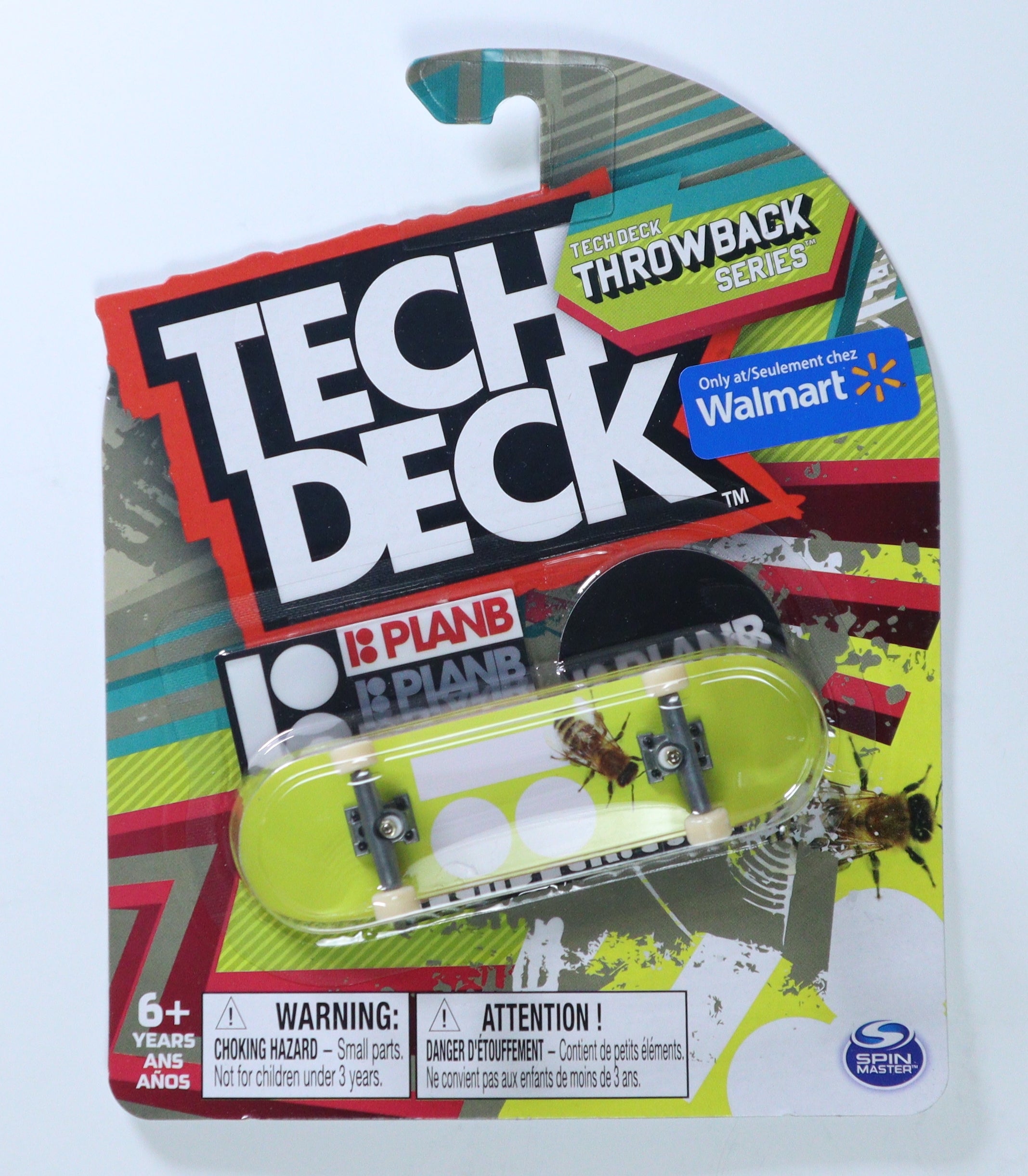 Tech Deck Spin Master 2022 Fingerboard Plan B Throwback Series Ultra Rare