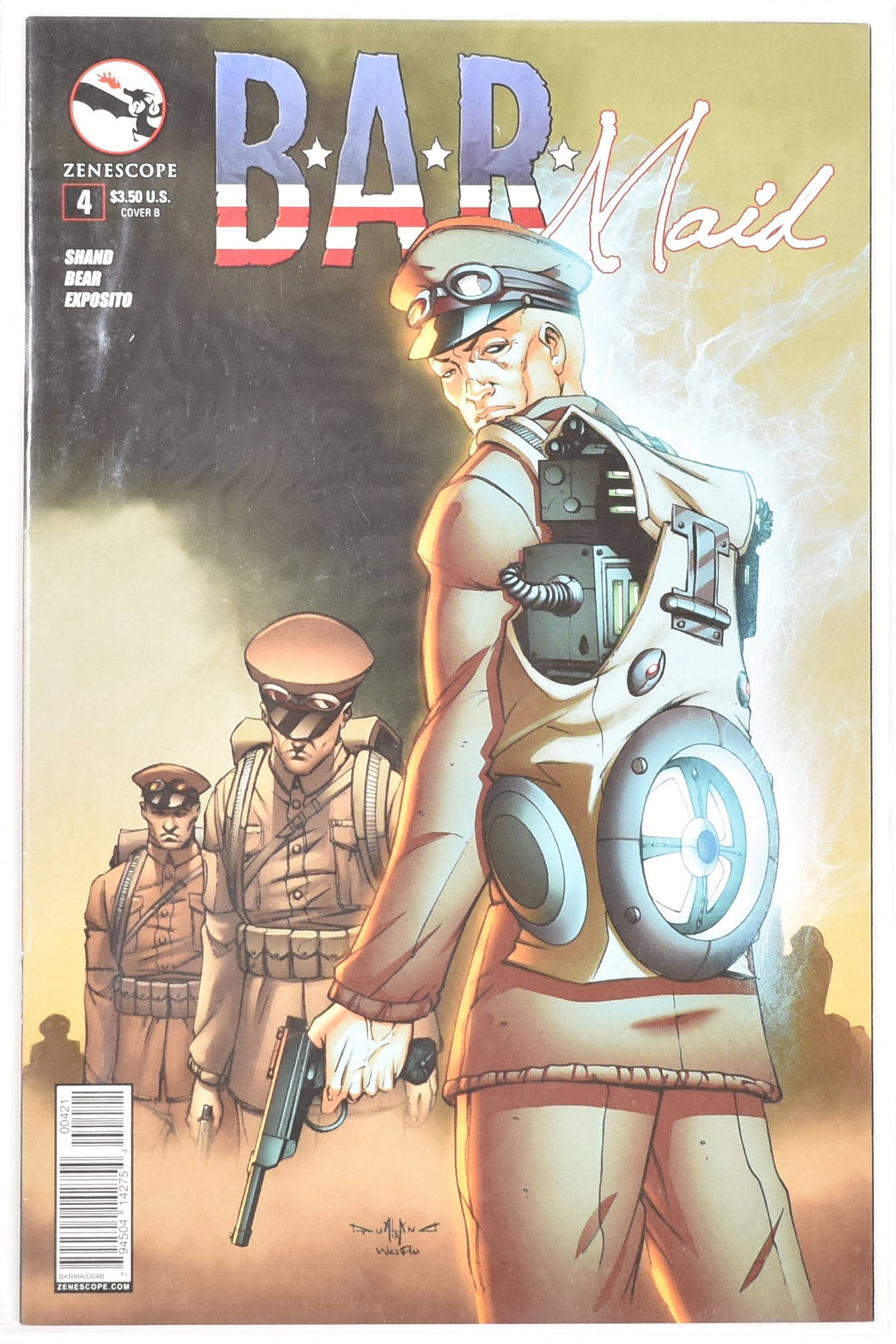 Bar Maid 4 Comic Book Zene Scope 00421