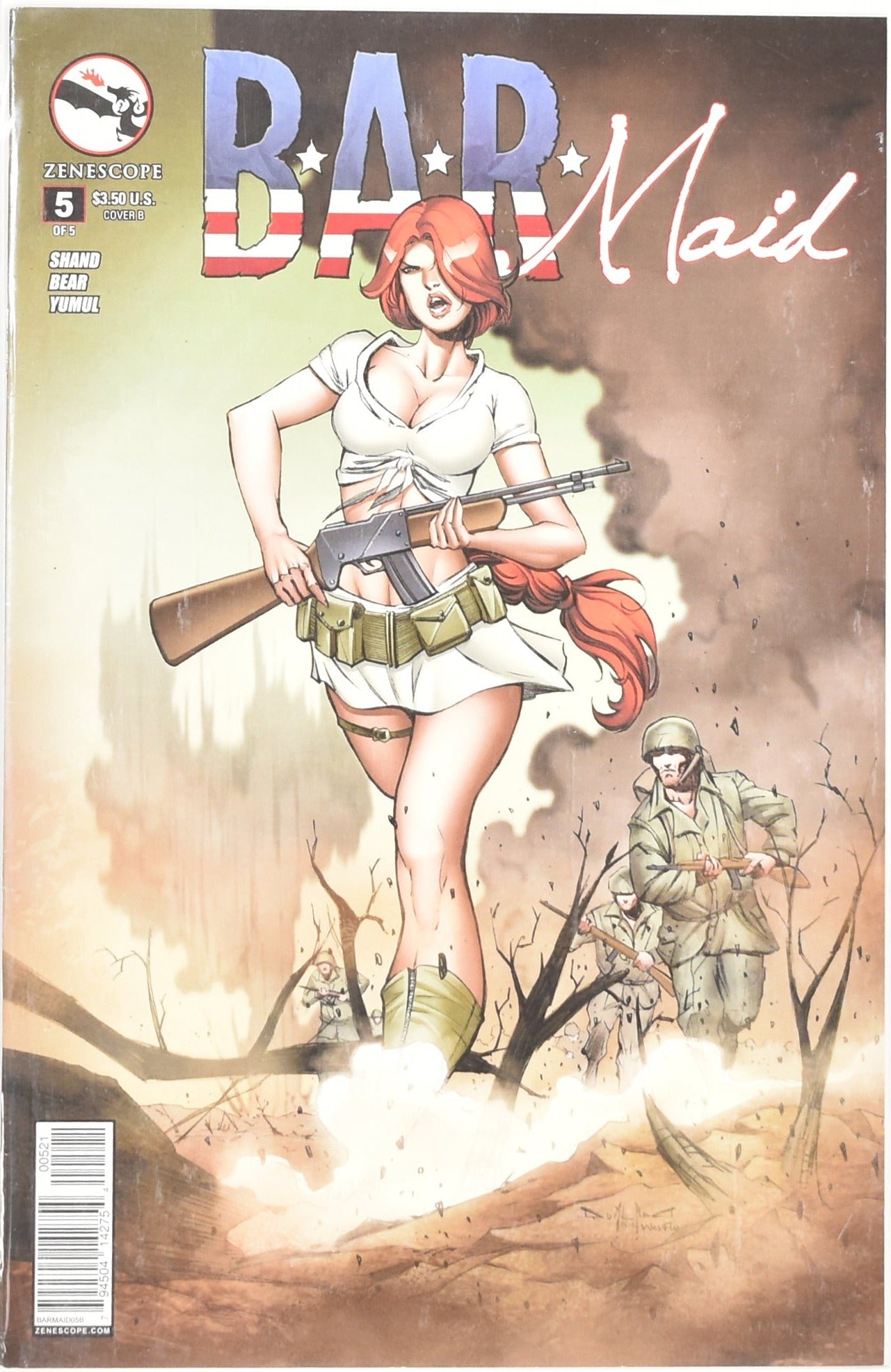 Bar Maid 5 Comic Book Zene Scope 00521