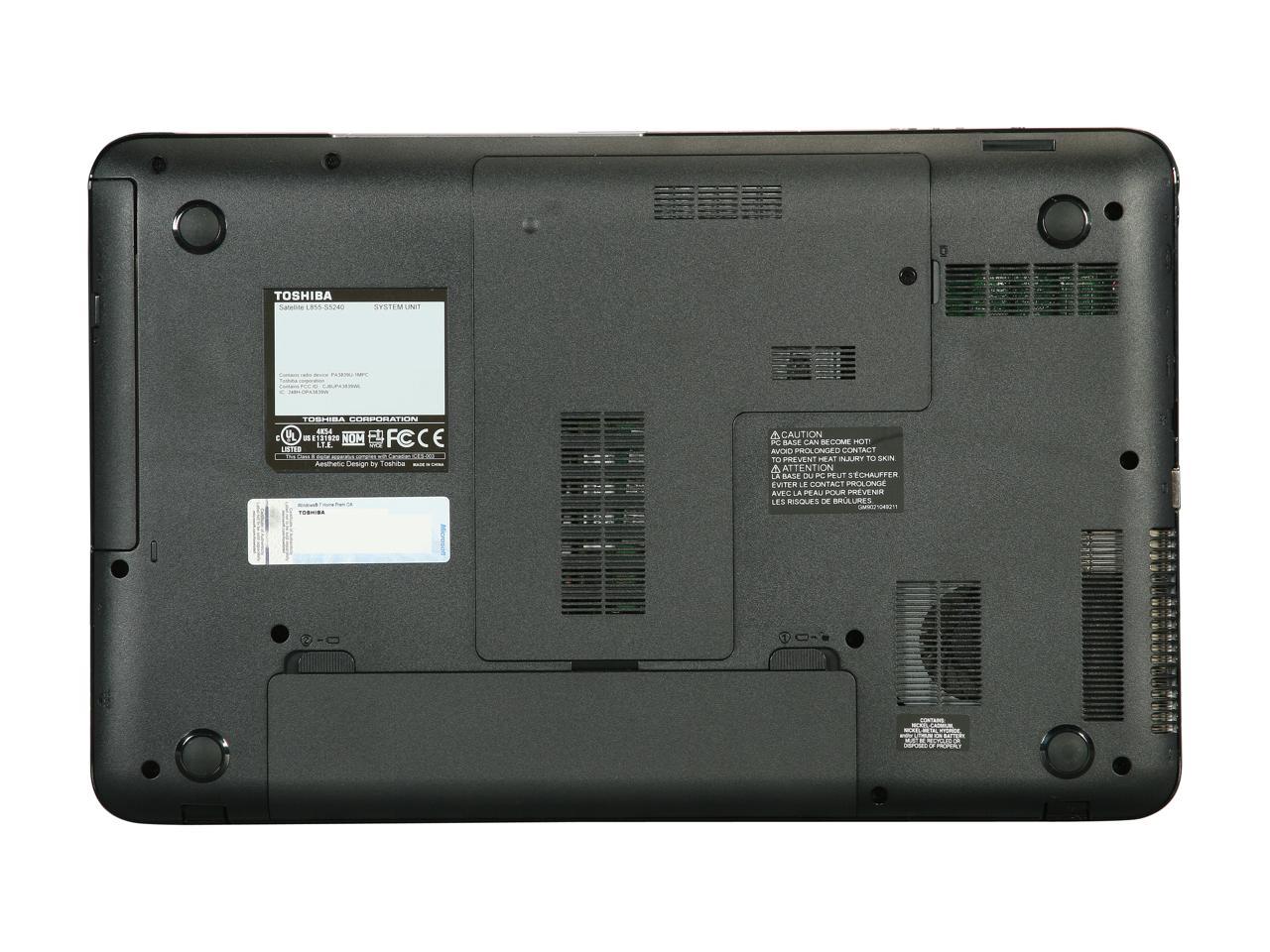 Toshiba Satellite L855-s5240 15.6 Inch Laptop Computer Damaged Screen